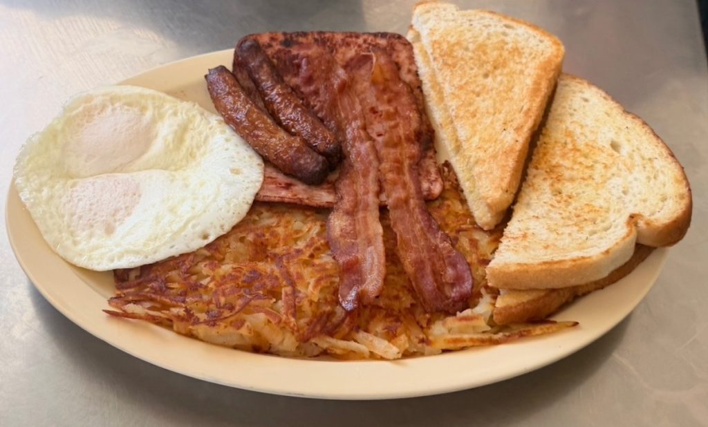 Breakfast plate