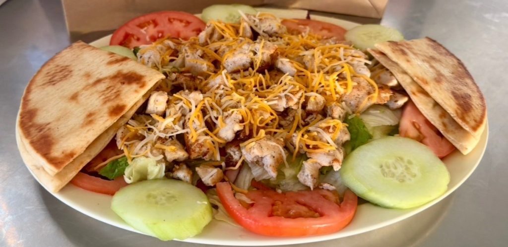 Grilled chicken salad